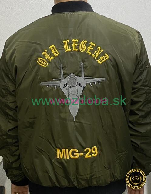 BOMBER BUNDA OLD LEGEND MIG-29 VEĽKOSŤ L
