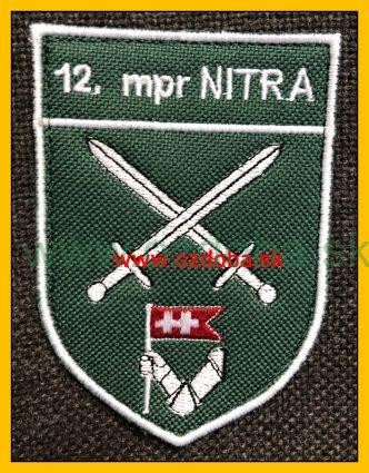 RUKÁVOVÝ ZNAK 12 mpr NITRA FAREBNÝ