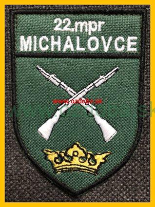 RUKÁVOVÝ ZNAK 22 mrp MICHALOVCE FAREBNÝ