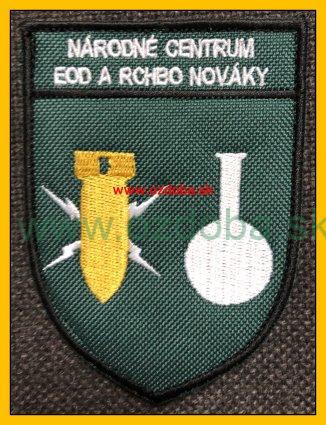 RUKÁVOVÝ ZNAK  NÁRODNÉ CENTRUM RCHBO NOVÁKY FAREBNÝ