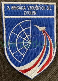 RUKÁVOVÝ ZNAK 2. BRIGÁDA VZDUŠNÝCH SÍL ZVOLEN