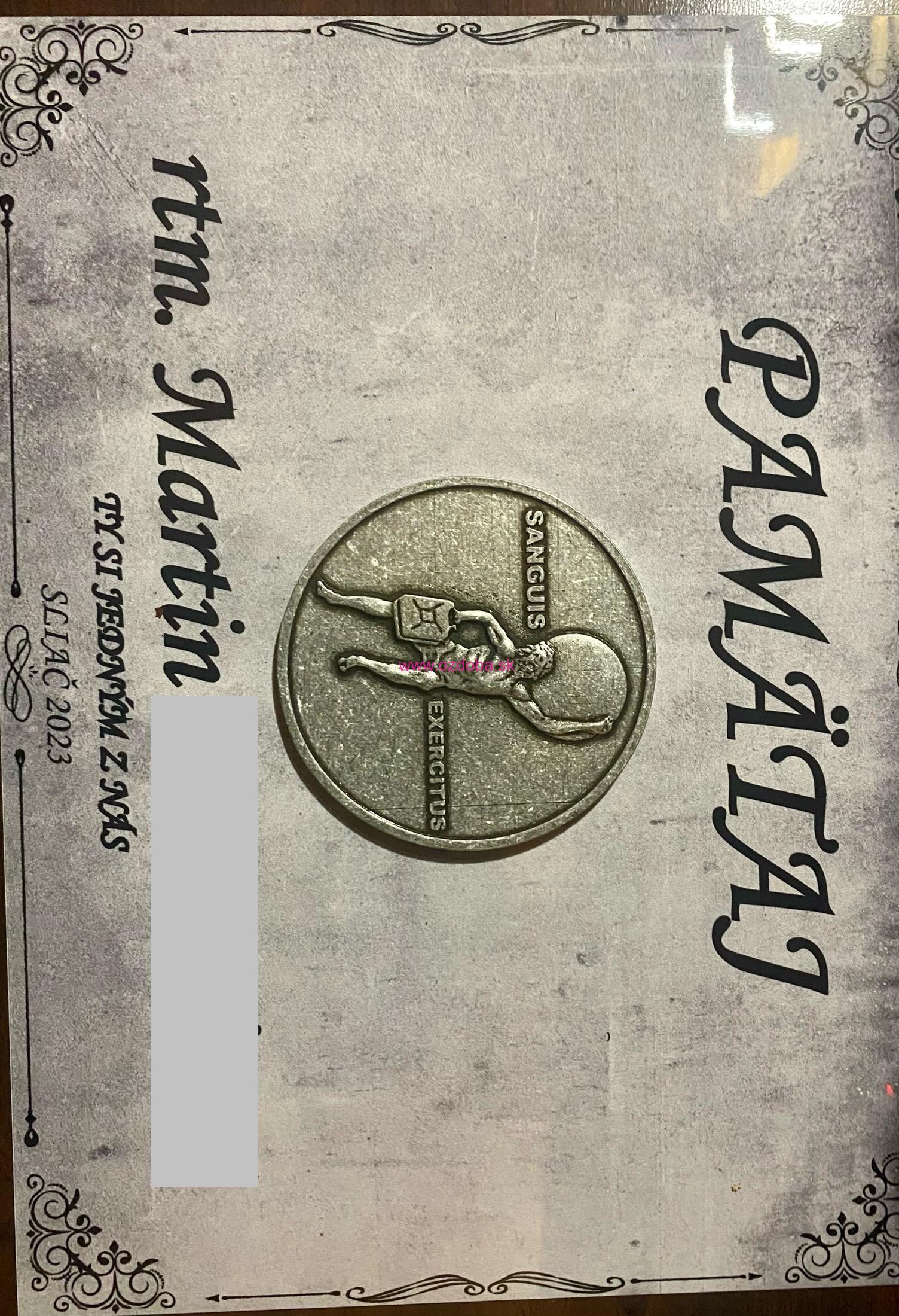 Plaketa pamätná