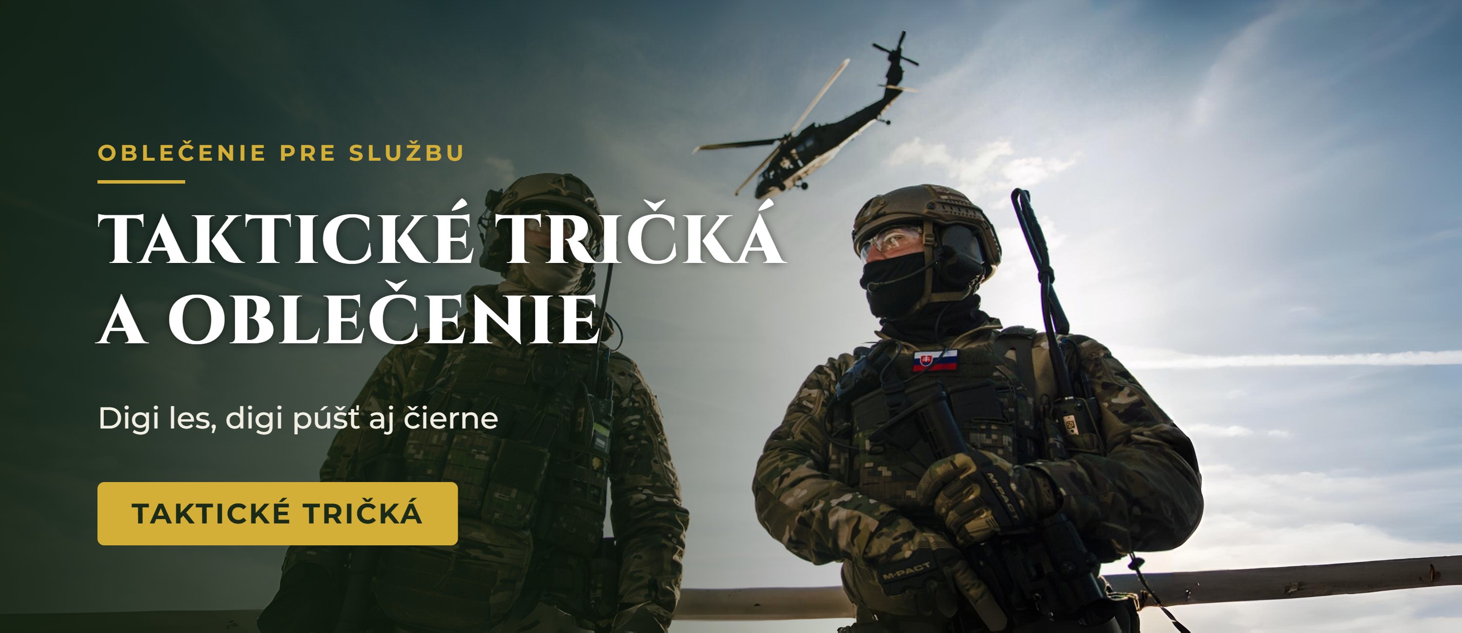 Taktické tričká – OZDOBA