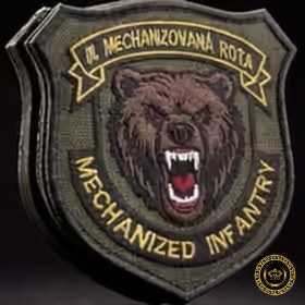 III. mechanizovaná rota – Mechanized Infantry – výšivka OZDOBA